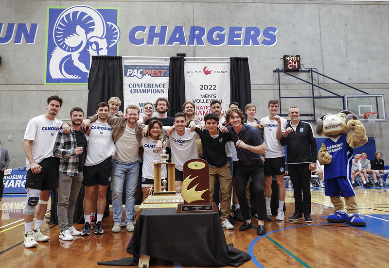 Chargers men's volleyball championship reveal and ring presentation